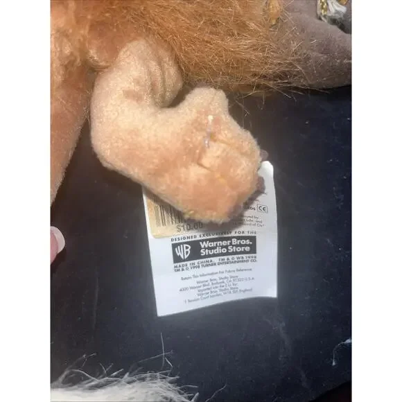 Warner Bros Wizard of Oz Beanies - Set Of 5 Dorothy, Toto, Scarecrow, Lion, Tin - Picture 7 of 10